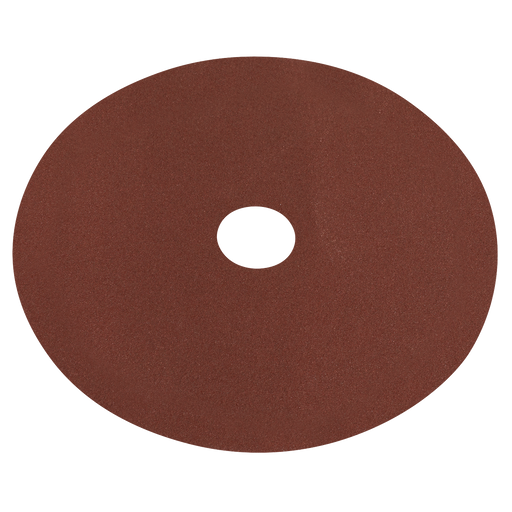 Sealey - WSD480 Fibre Backed Disc Ø100mm - 80Grit Pack of 25 Consumables Sealey - Sparks Warehouse