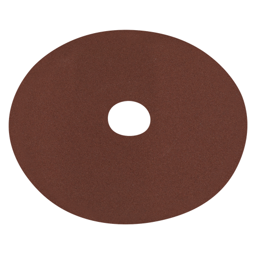 Sealey - WSD5120 Fibre Backed Disc Ø125mm - 120Grit Pack of 25 Consumables Sealey - Sparks Warehouse