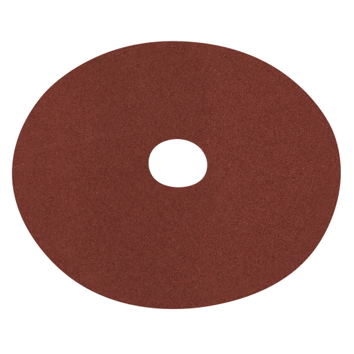 Sealey WSD560 - Fibre Backed Disc Ø125mm - 60Grit Pack of 25 Consumables Sealey - Sparks Warehouse