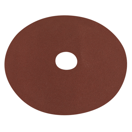 Sealey - WSD580 Fibre Backed Disc Ø125mm - 80Grit Pack of 25 Consumables Sealey - Sparks Warehouse