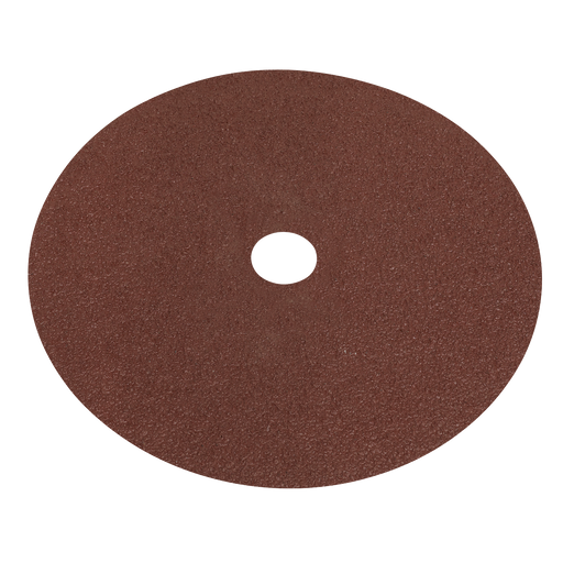 Sealey - WSD736 Fibre Backed Disc Ø175mm - 36Grit Pack of 25 Consumables Sealey - Sparks Warehouse