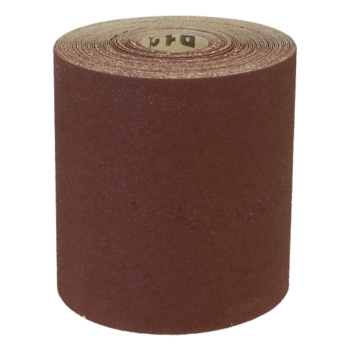 Sealey - WSR1080 Production Sanding Roll 115mm x 10m - Medium 80Grit Consumables Sealey - Sparks Warehouse