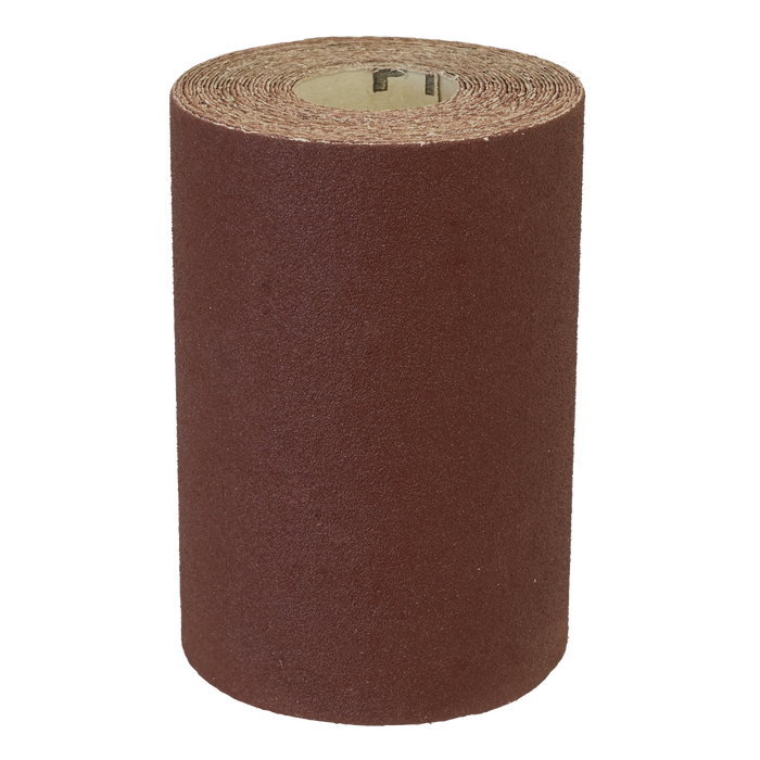 Sealey - WSR5120 Production Sanding Roll 115mm x 5m - Fine 120Grit Consumables Sealey - Sparks Warehouse