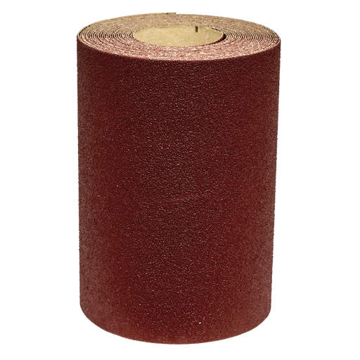 Sealey - WSR580 Production Sanding Roll 115mm x 5m - Medium 80Grit Consumables Sealey - Sparks Warehouse