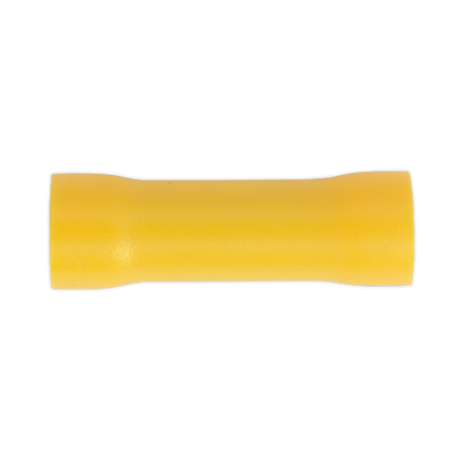 Sealey - YT10 Butt Connector Terminal Ø5.5mm Yellow Pack of 100 Consumables Sealey - Sparks Warehouse
