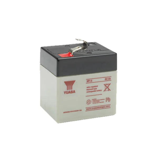 YUASA - NP1-6 YUASA BATTERY  6V 1AH VRLA