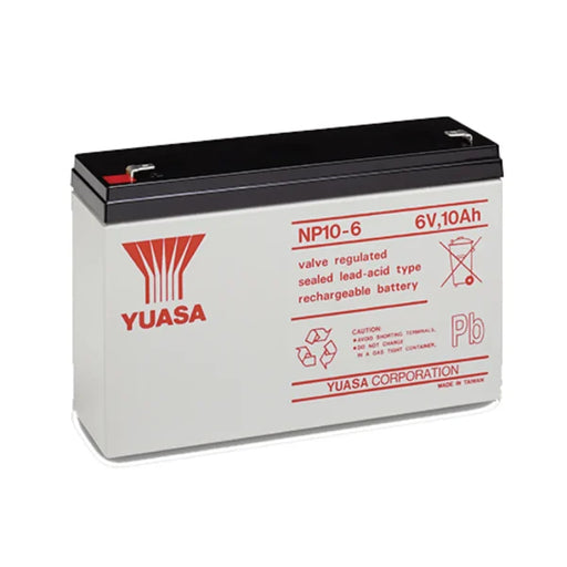 YUASA - NP10-6  YUASA BATTERY  6V 10AH VRLA