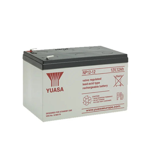 YUASA - NP12-12 YUASA BATTERY 12V 12AH VRLA
