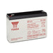 YUASA - NP12-6 YUASA BATTERY  6V 12AH VRLA