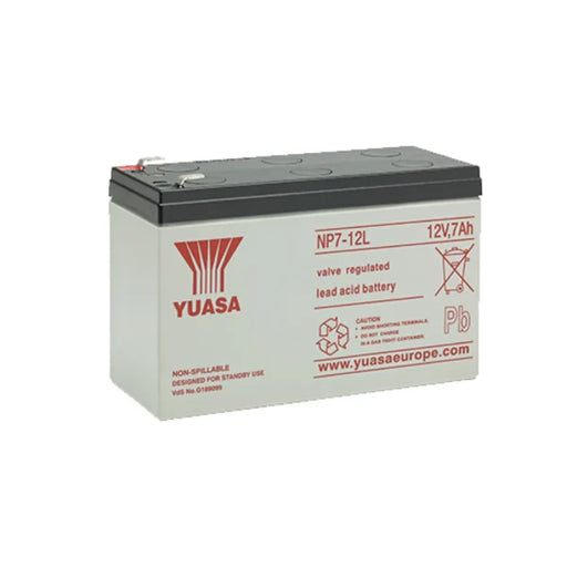 YUASA - NP7-12L YUASA BATTERY 12V 7AH (LRG TERM)
