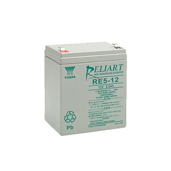 YUASA - RE5-12         YUASA BATTERY 12V 5AH VRLA