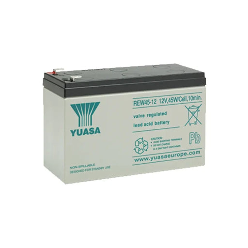 YUASA - REW45-12 YUASA BATTERY 12V 45 WATT HRS VRLA