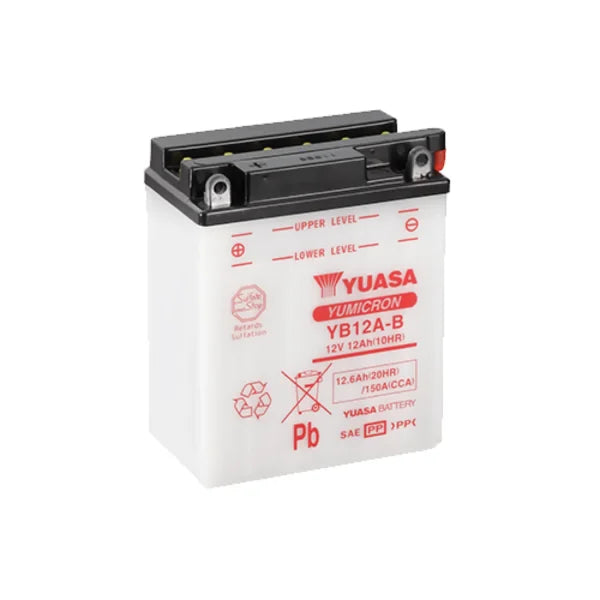 YUASA - YB12A-B (CP) YUASA BATTERY 12V 12AH