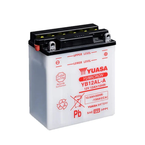 YUASA - YB12AL-A (DC) YUASA BATTERY 12V 12AH