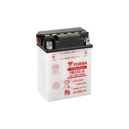 YUASA - YB12C-A(DC) YUASA BATTERY 12V 12AH