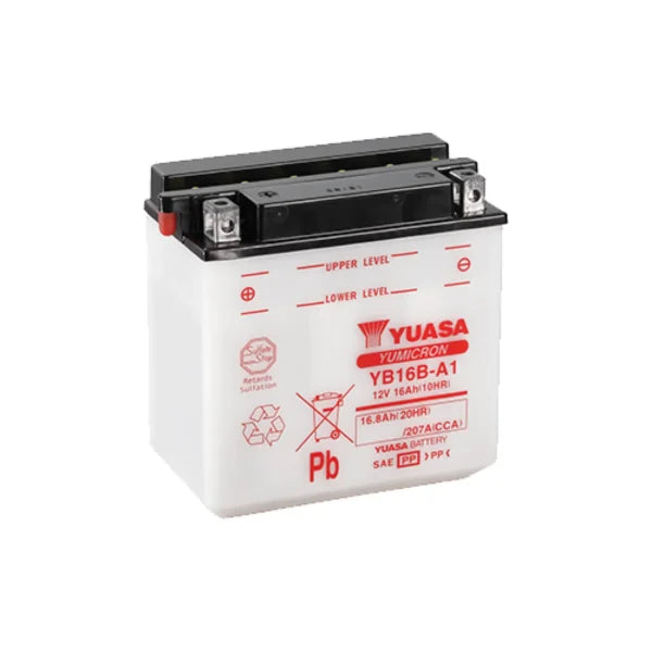 YUASA - YB16B-A1 (CP) YUASA BATTERY 12V 16 AH