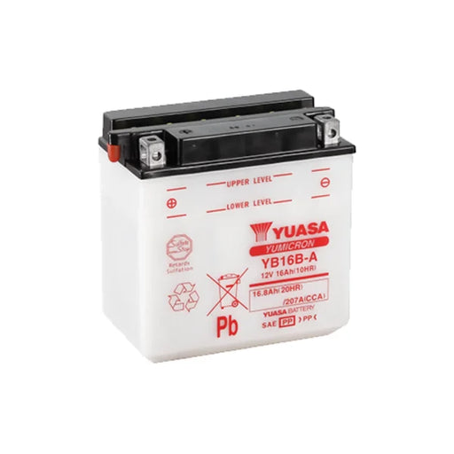 YUASA - YB16B-A (DC) YUASA BATTERY 12V 16AH