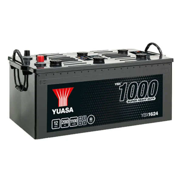 YUASA - YBX1624 12V 200Ah 1100A Yuasa Super Heavy Duty Bat