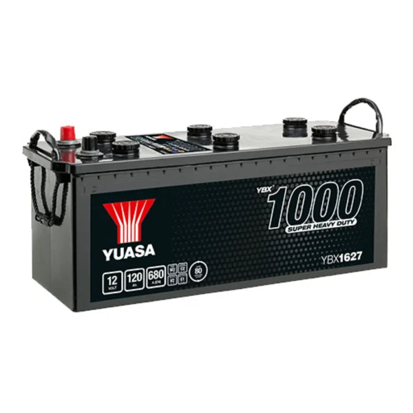 YUASA - YBX1627 12V 120Ah 680A Yuasa Super Heavy Duty Batt
