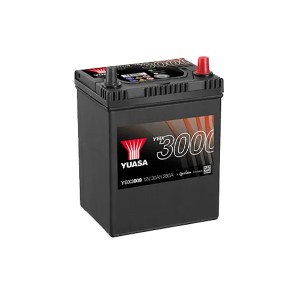 YUASA - YBX3009 YUASA BATT SEALED MF 12V 30AH 300CCA (AUX)