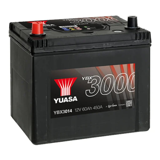 YUASA - YBX3014 YUASA BATT SEALED MF 12V 60AH 500CCA (014)