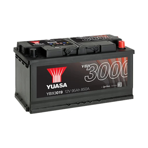 YUASA - YBX3019 YUASA BATT SEALED MF 12V 95AH 850CCA (019)
