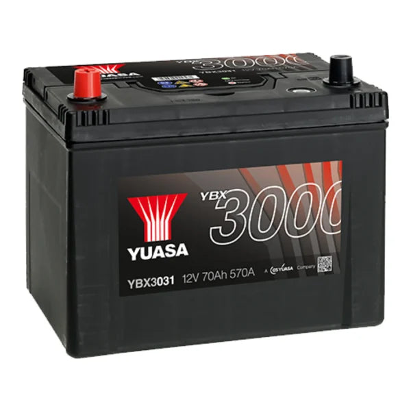 YUASA - YBX3031 YUASA BATT SEALED MF 12V 72AH 630CCA (031)