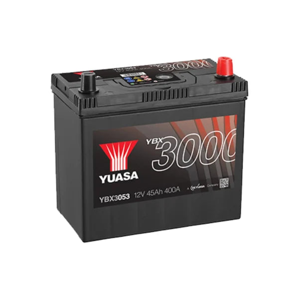 YUASA - YBX3053 YUASA BATT SEALED MF 12V 45AH 400CCA (053)