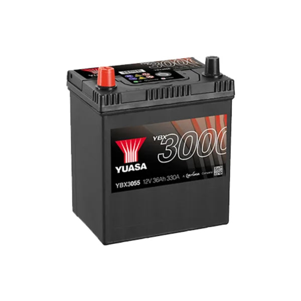 YUASA - YBX3055 YUASA BATT SEALED MF 12V 36AH 330CCA (055)
