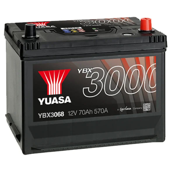 YUASA - YBX3068 YUASA BATT SEALED MF 12V 72AH 630CCA (068)