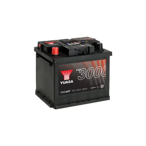 YUASA - YBX3077 YUASA BATT SEALED MF 12V 45AH 380CCA (077)