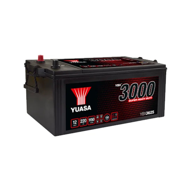 YUASA - YBX3625 12V 220Ah 1150A Yuasa Super Heavy Duty SMF