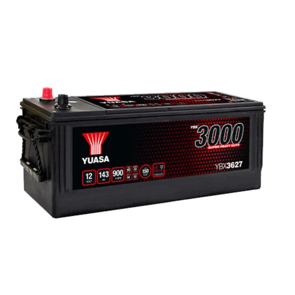 YUASA - YBX3627 12V 143Ah 900A Yuasa Super Heavy Duty SMF