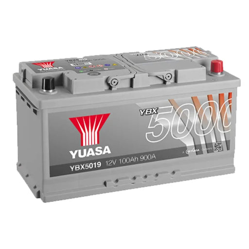 YUASA - YBX5019 YUASA BATTERY SILVER 12V 100AH 900CCA(019)
