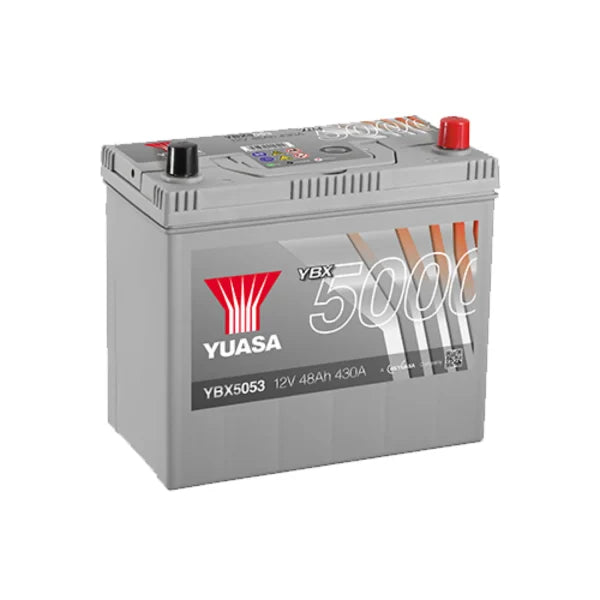 YUASA - YBX5053 YUASA BATTERY SILVER 12V 50AH 450CCA (053)