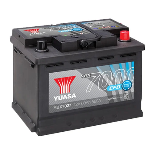 YUASA - YBX7027 YUASA BATT EFB S-S 12V 65AH 600CCA (027)