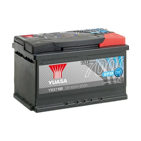 YUASA - YBX7100 YUASA BATT EFB S-S 12V 65AH 650CCA (100)