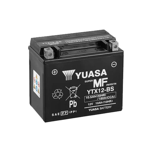 YUASA - YTX12-BS YUASA BATTERY 12V 10AH (510012)