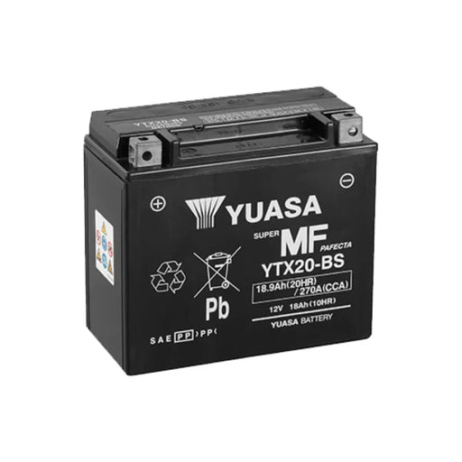YUASA - YTX20-BS YUASA BATTERY 12V 18AH (518902)