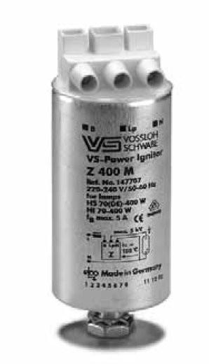 VOSSLOH - Z400M-VO 100-400W SON-E/T ECG-OLD SITE VOSSLOH - Easy Control Gear
