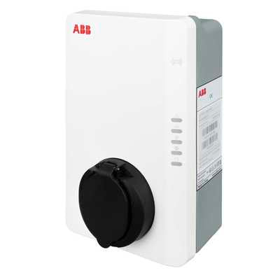 ABB 22kW Terra AC Wallbox Type 2 Socket RFID White EV Charging ABB - Sparks Warehouse