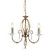 Elstead - AG3 AGED BRASS Aegean 3 Light Chandelier - Aged Brass - Elstead - Sparks Warehouse