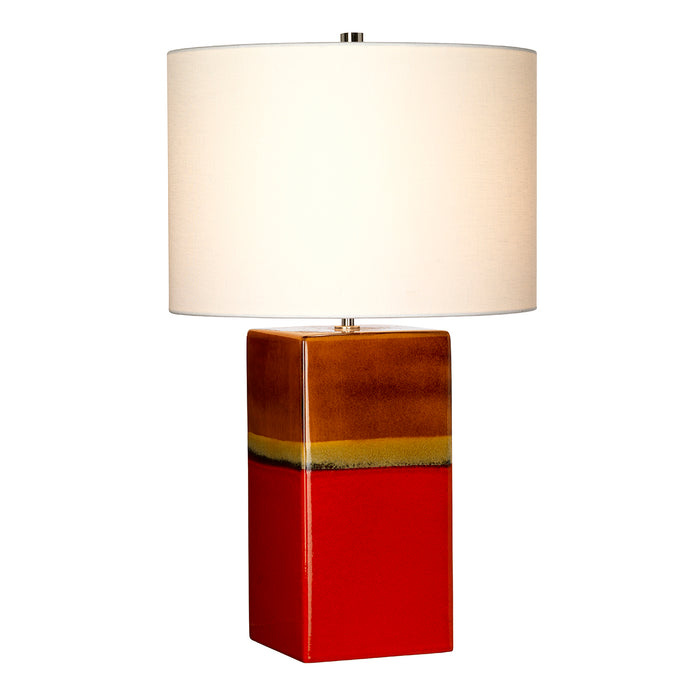 Elstead - ALBA/TL ROUGE Alba 1 Light Table Lamp - Rouge - Elstead - Sparks Warehouse