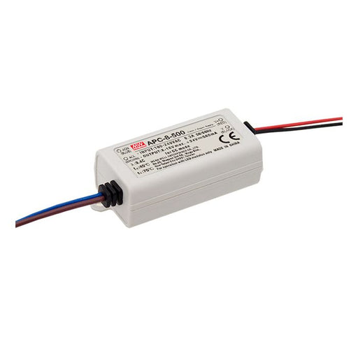 APC-8-700 - Mean Well LED Driver  APC-8-700  8W 700mA LED Driver Meanwell - Easy Control Gear