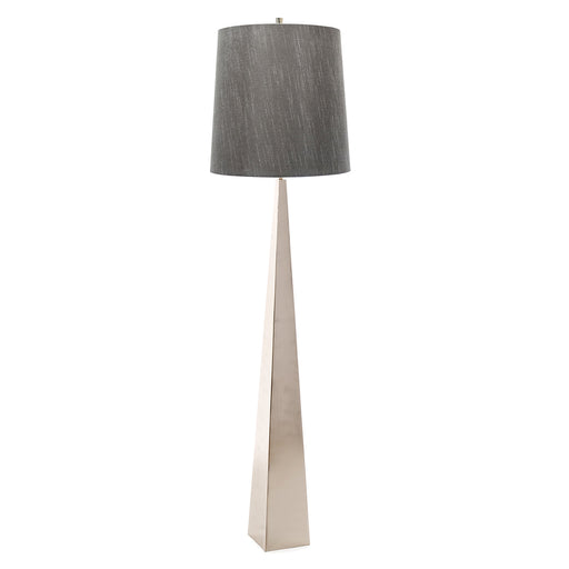 Elstead - ASCENT/FL PN Ascent 1 Light Floor Lamp - Polished Nickle - Elstead - Sparks Warehouse