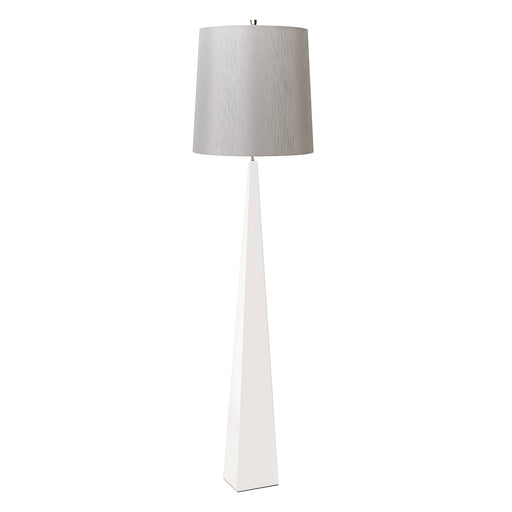 Elstead - ASCENT/FL WHT Ascent 1 Light Floor Lamp - White - Elstead - Sparks Warehouse