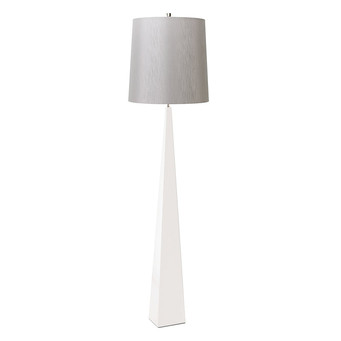 Elstead - ASCENT/FL WHT Ascent 1 Light Floor Lamp - White - Elstead - Sparks Warehouse