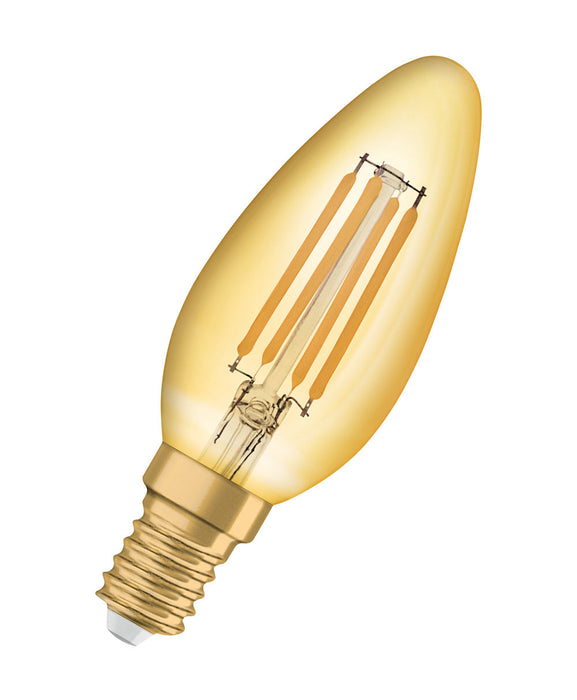 Ledvance Vintage 1906® LED Classic B 35  4 W/2400K  Gold E14