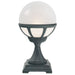Elstead - B3 BLACK O Bologna 1 Light Pedestal - Elstead - Sparks Warehouse