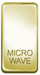 BG Nexus GRMWPB Grid Rocker Labelled  *MICROWAVE* Polished Brass - BG - Sparks Warehouse
